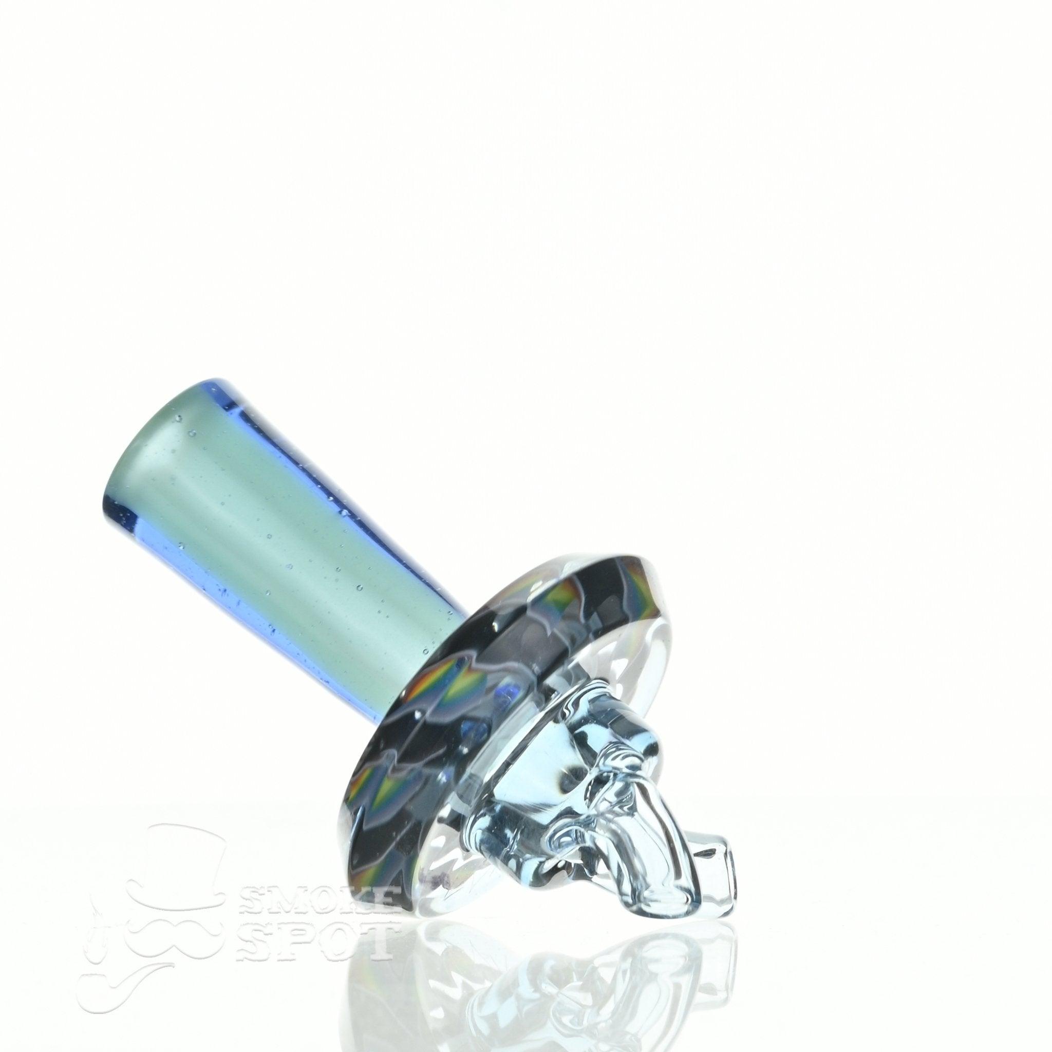 C-Lanni Blue Lotus x rain drop spinner cap - Smoke Spot Smoke Shop