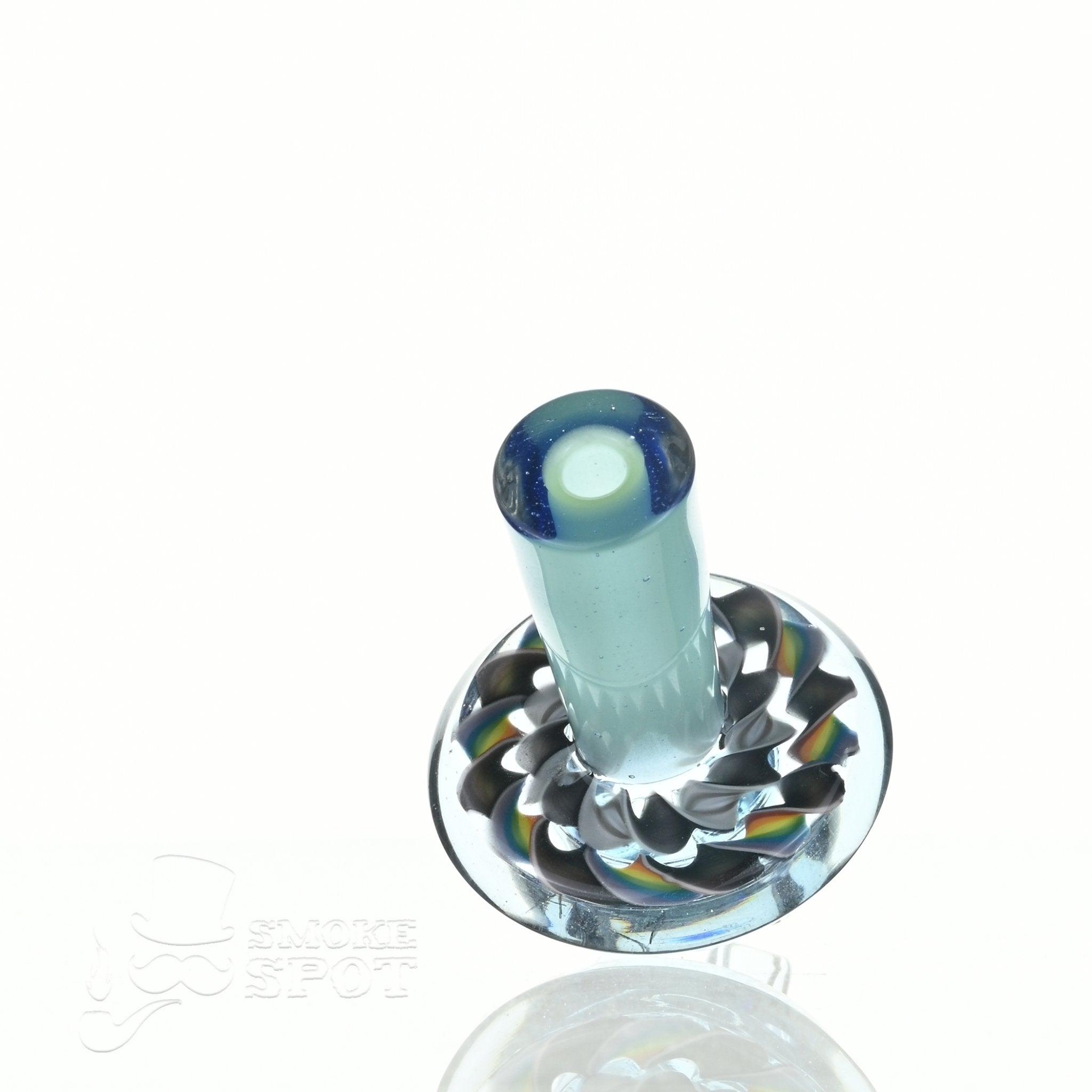 C-Lanni Blue Lotus x rain drop spinner cap - Smoke Spot Smoke Shop
