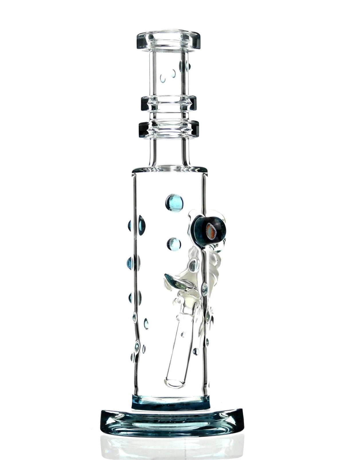 Chris Hubbard Straight tube blue - Smoke Spot Smoke Shop