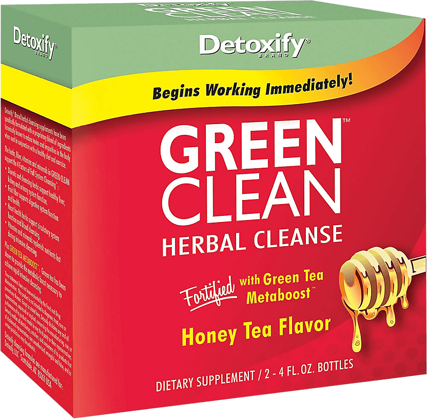 Detoxify Green Clean Honey Tea Flavor