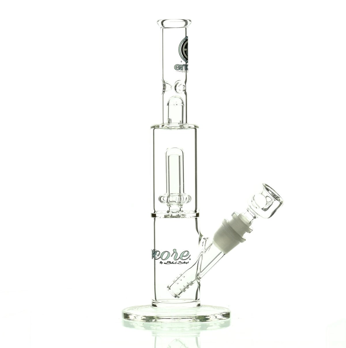 ENCORE 10" STRAIGHT TUBE W/SHOWERHEAD BLUE - Smoke Spot Smoke Shop