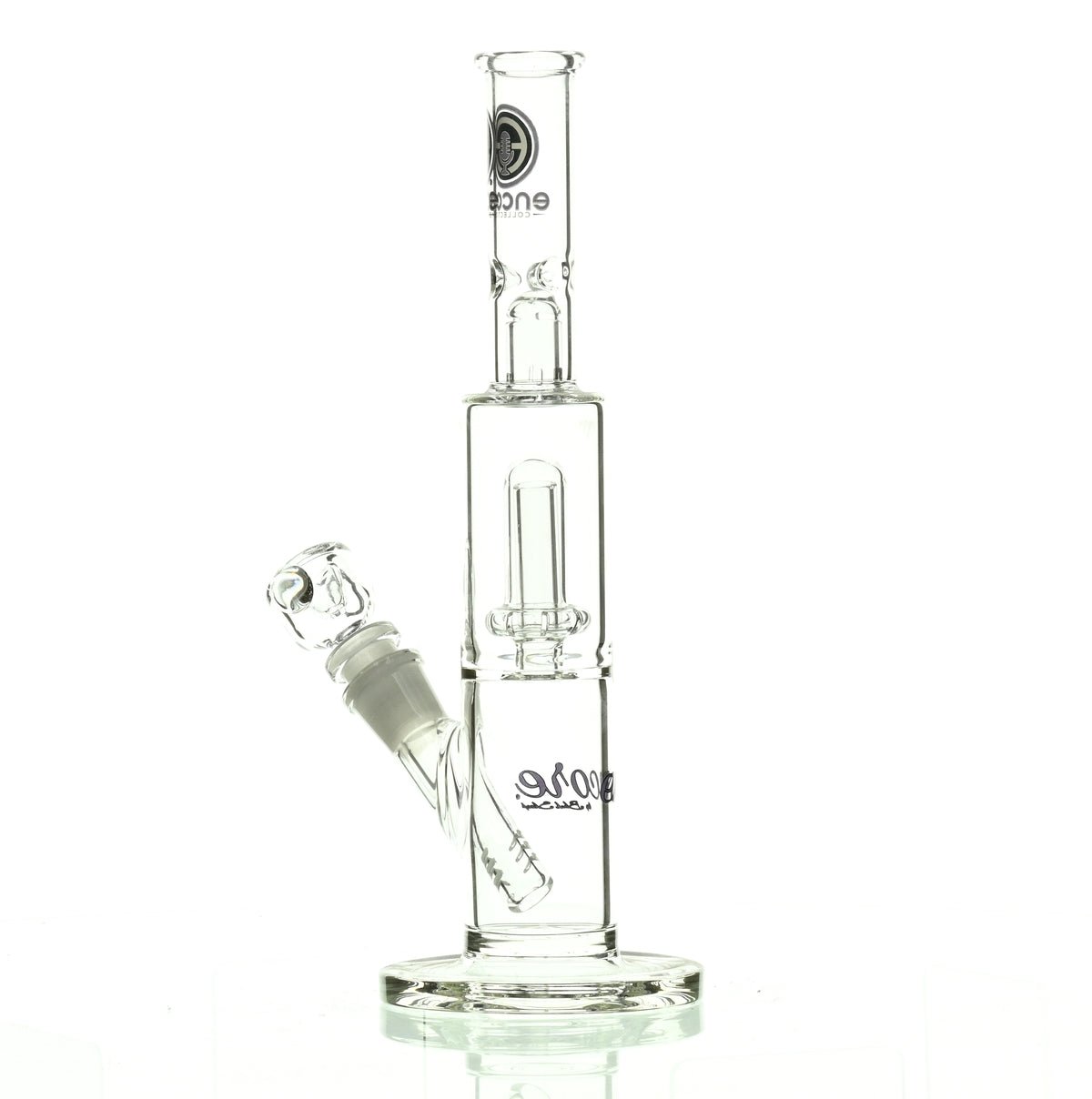 ENCORE 10" STRAIGHT TUBE W/SHOWERHEAD PURPLE - Smoke Spot Smoke Shop