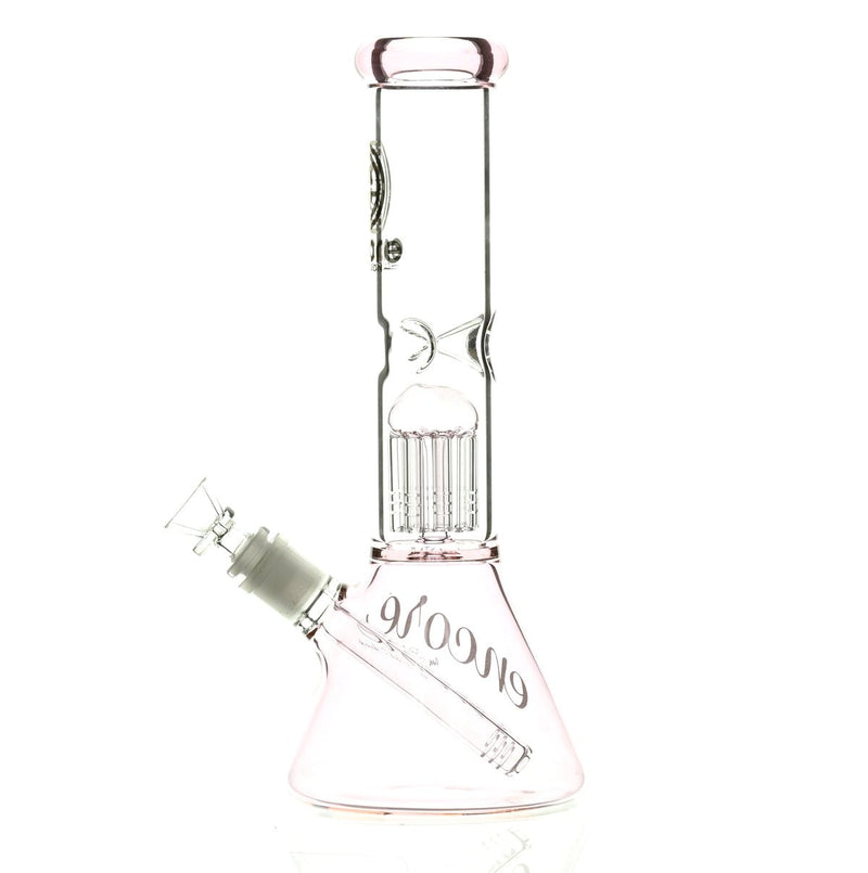 ENCORE 12" BEAKER W/TREE PERC PINK - Smoke Spot Smoke Shop
