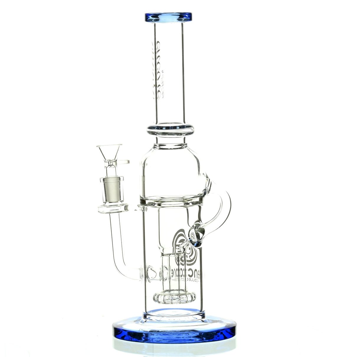 Encore 12 inch Recycler Blue with stable 5 inch base