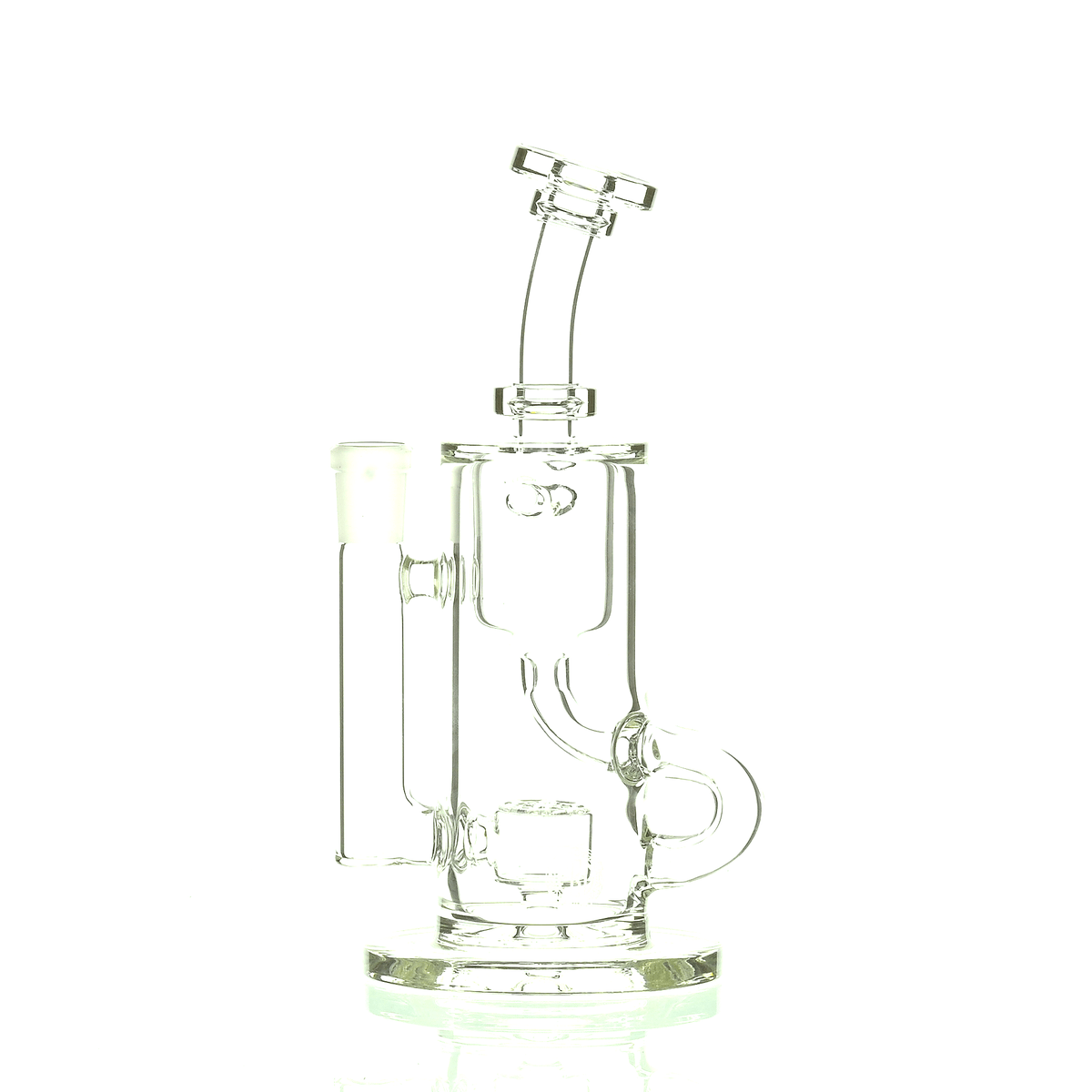 FAT BOY GLASS 14MM CLEAR KLEIN RIG 104 - Smoke Spot Smoke Shop