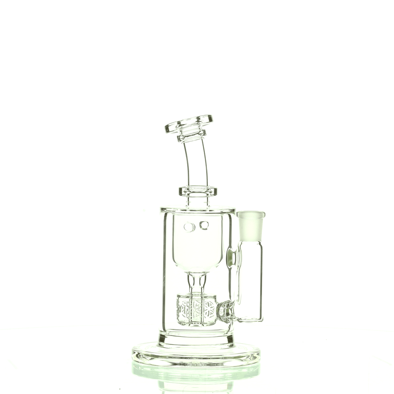 FAT BOY GLASS CLEAR TAURUS RIG 101 - Smoke Spot Smoke Shop