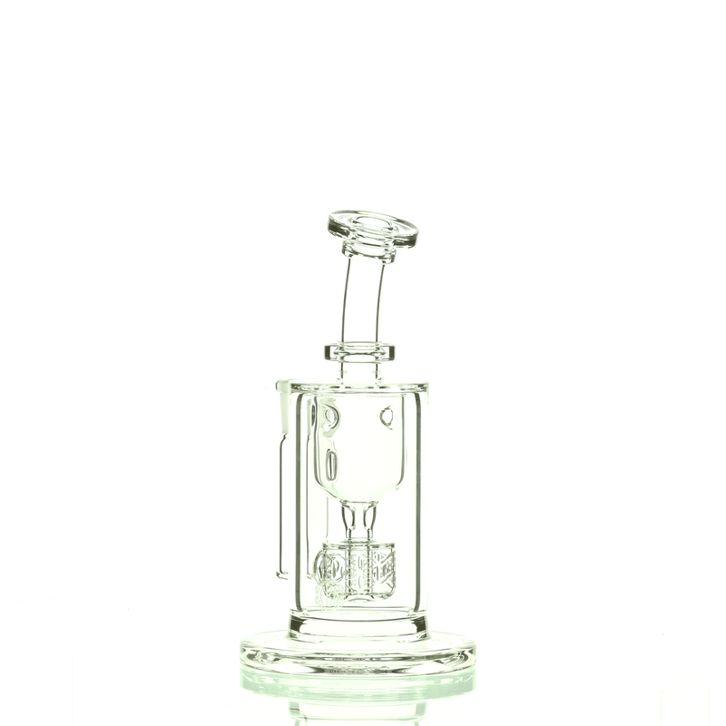 FAT BOY GLASS CLEAR TAURUS RIG 101 - Smoke Spot Smoke Shop