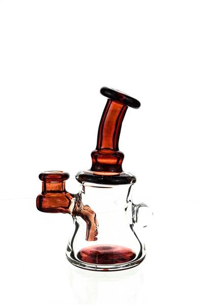 Frit mini rig by waterhouse Glass worked 109 - Smoke Spot Smoke Shop