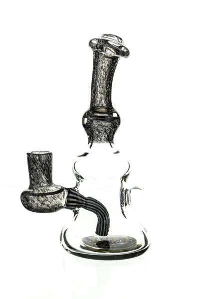 Frit mini rig by waterhouse Glass worked 114 - Smoke Spot Smoke Shop