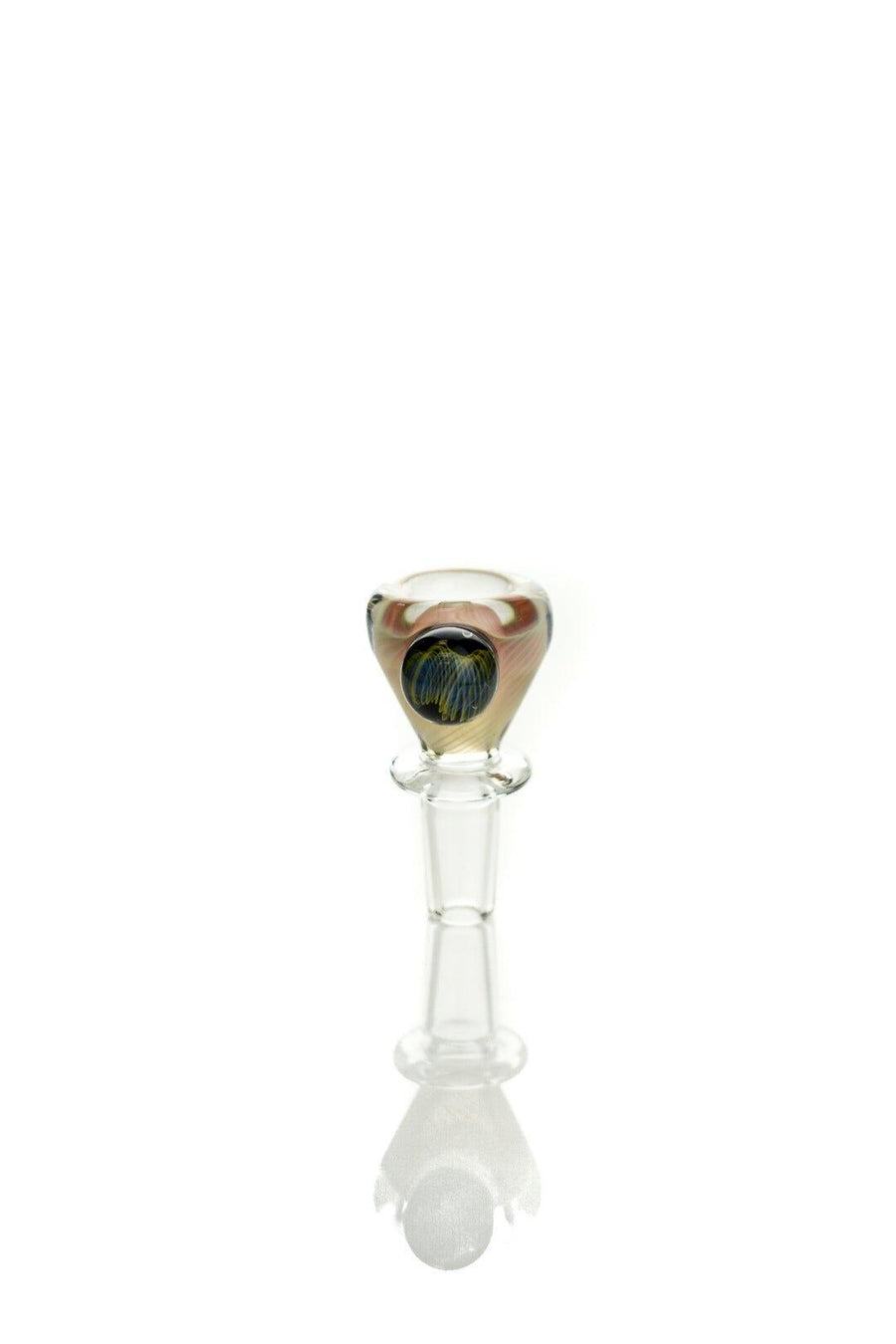 Fumed With Opal Dry Herb Slide Made By Joe Madigan