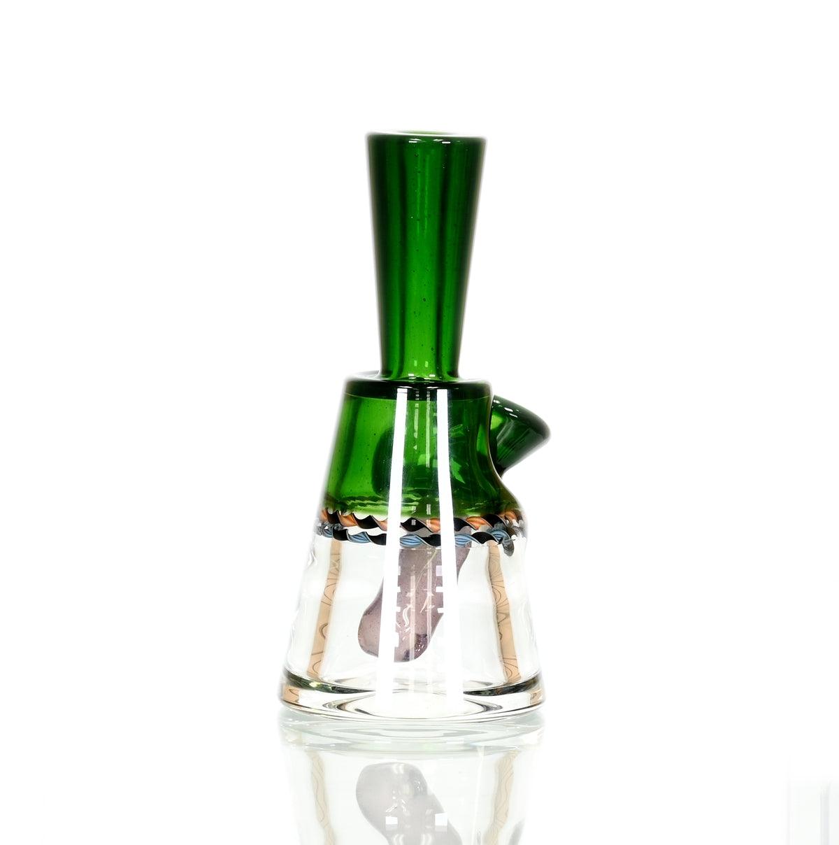 GLASS BLOWING BUSINESS HUSTLER TRIMB PORTLAND GREEN/ WHITE HIBISCUS