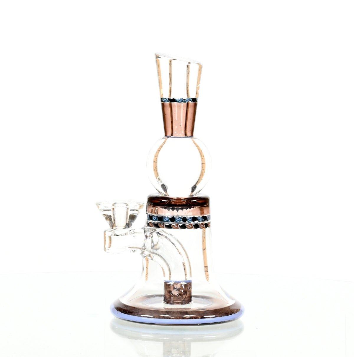 Side view of Glass Blowing Business Passenger Trim A Plum 10mm Rig