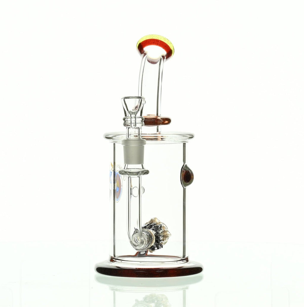 GLASSLAB 303 CAM 04 INLINE MATRIX CLEAR BLUE/RUBY RED
