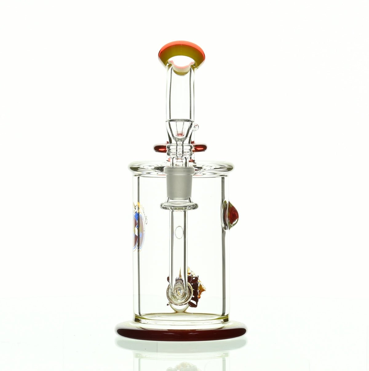 GLASSLAB 303 CAM 04 INLINE MATRIX RED/CANARY - Smoke Spot Smoke Shop