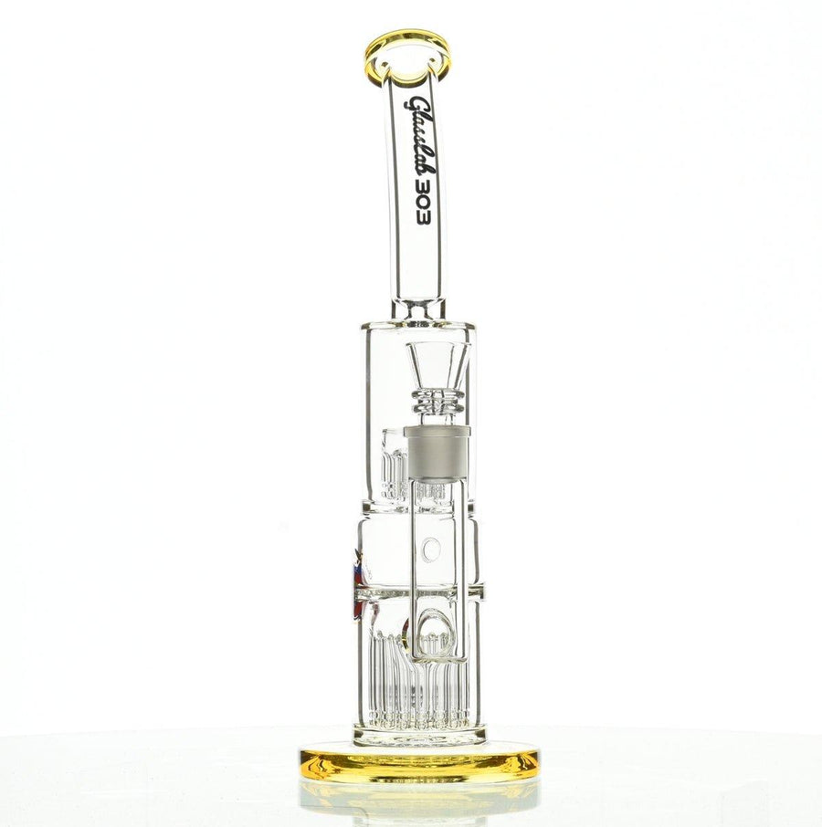 GLASSLAB 303 GLBCTR Gold Accents Waterpipe Rig