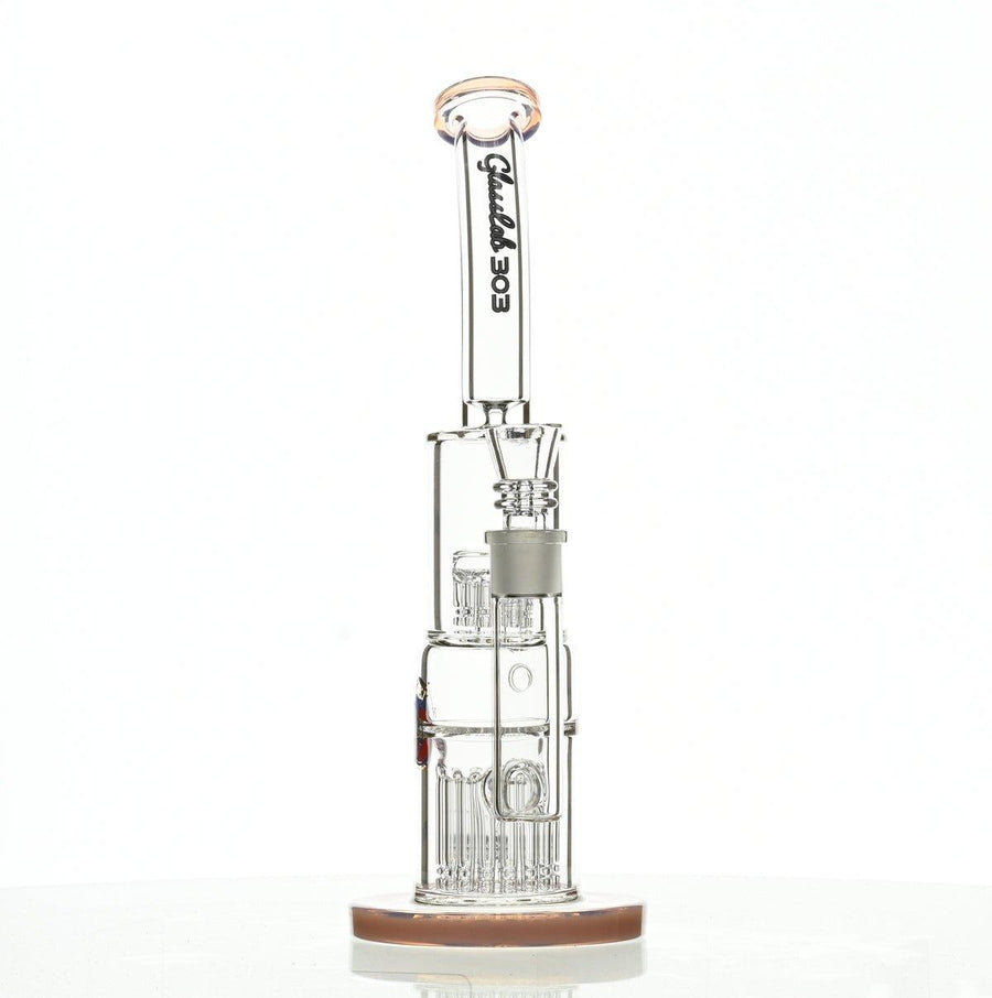 GLASSLAB 303 GLBCTR Pink Accents Waterpipe Rig