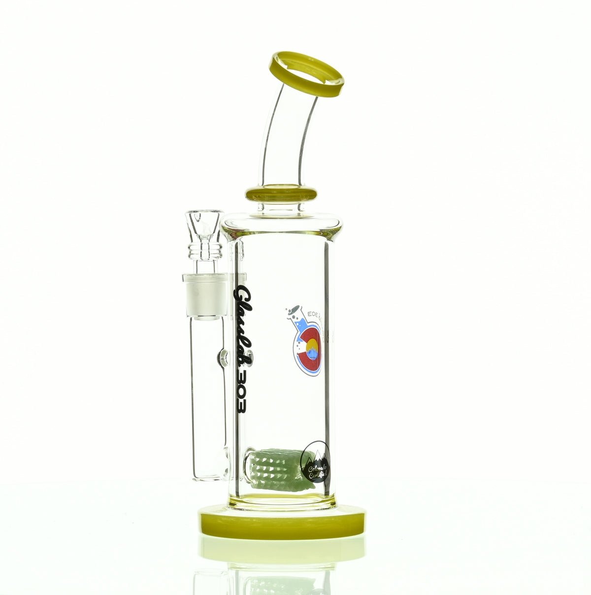 GLASSLAB 303 INLINE MATRIX CANARY ACCENTS - Smoke Spot Smoke Shop