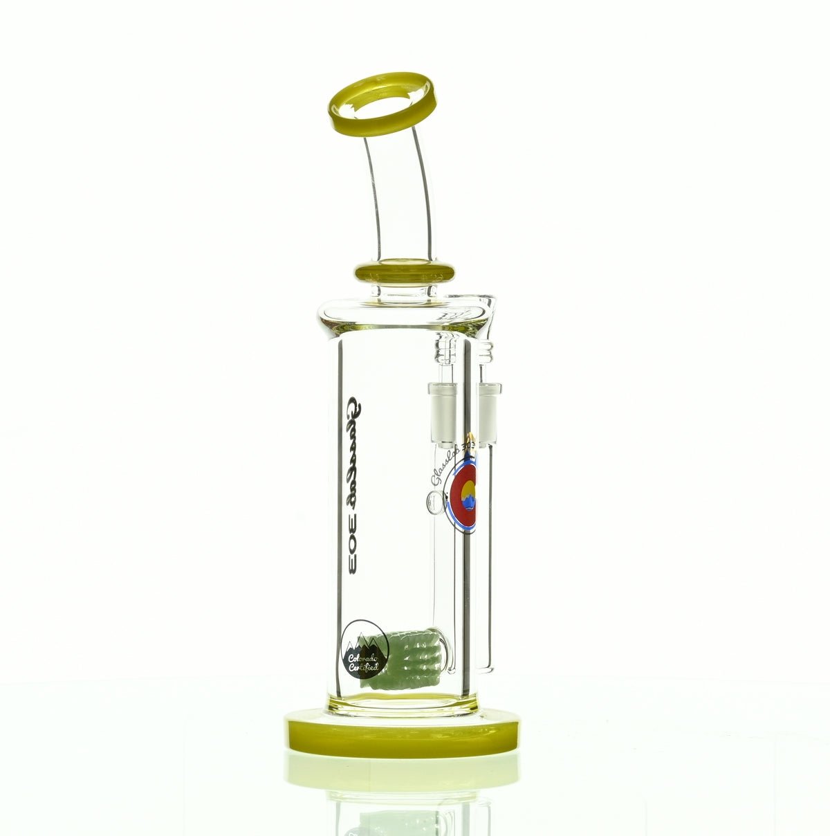 GLASSLAB 303 INLINE MATRIX CANARY ACCENTS - Smoke Spot Smoke Shop