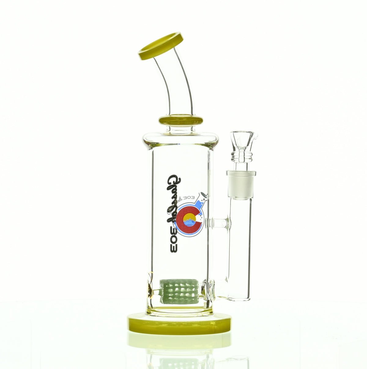 GLASSLAB 303 INLINE MATRIX CANARY ACCENTS - Smoke Spot Smoke Shop