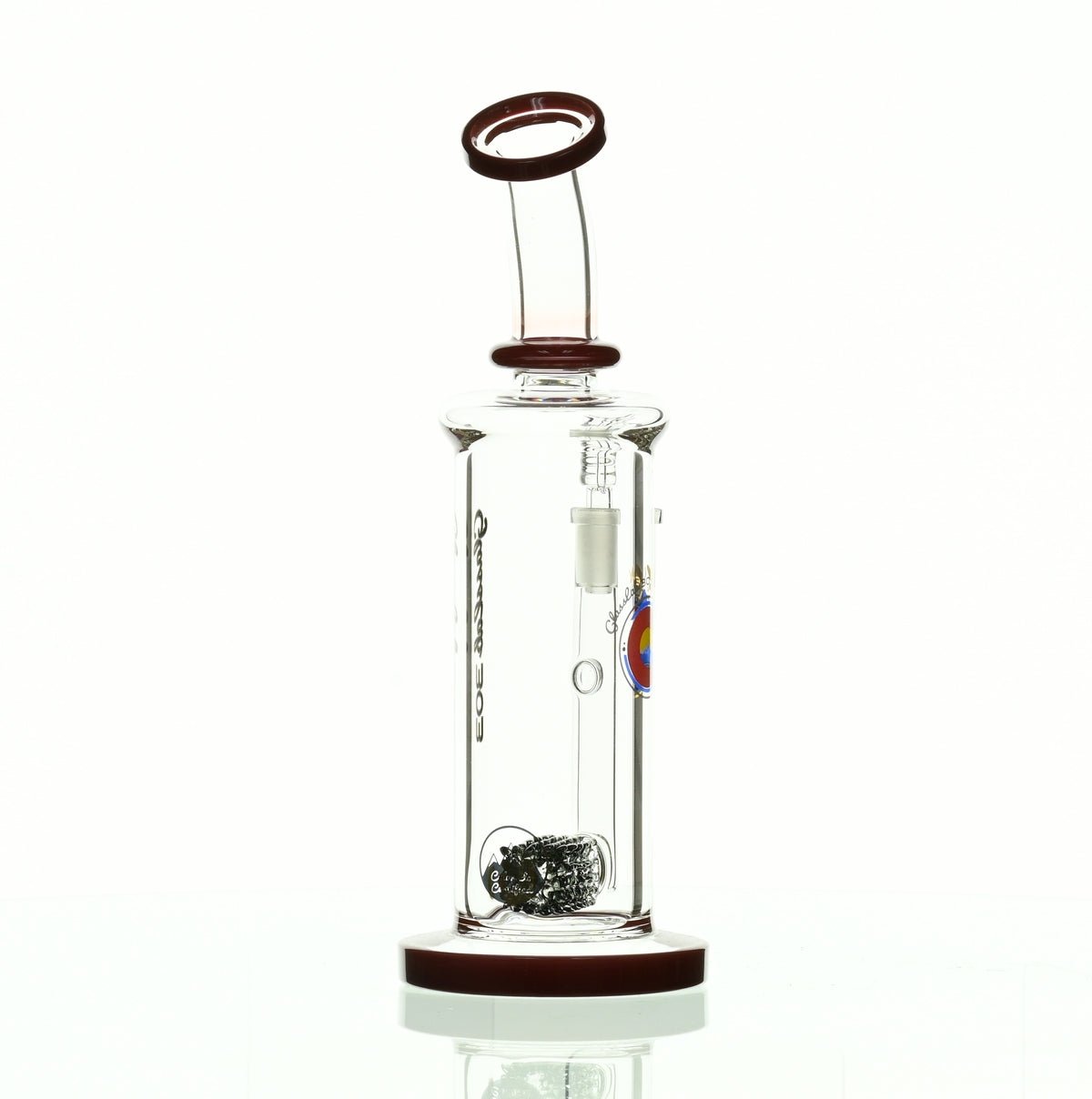 GLASSLAB 303 INLINE MATRIX RED ACCENTS - Smoke Spot Smoke Shop