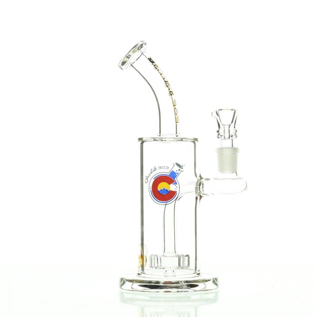 GLASSLAB 303 RIG WITH 8-SLIT CIRC PERC - Smoke Spot Smoke Shop