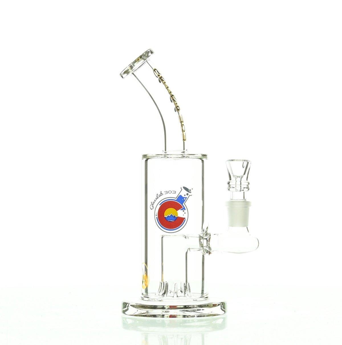 GLASSLAB 303 RIG WITH CASTLE PERC - Smoke Spot Smoke Shop