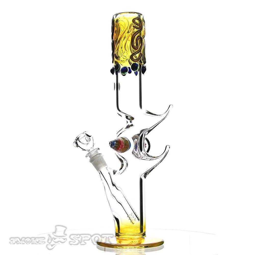 Glowfish Glass Zong Straight tube 14 inch - Smoke Spot Smoke Shop