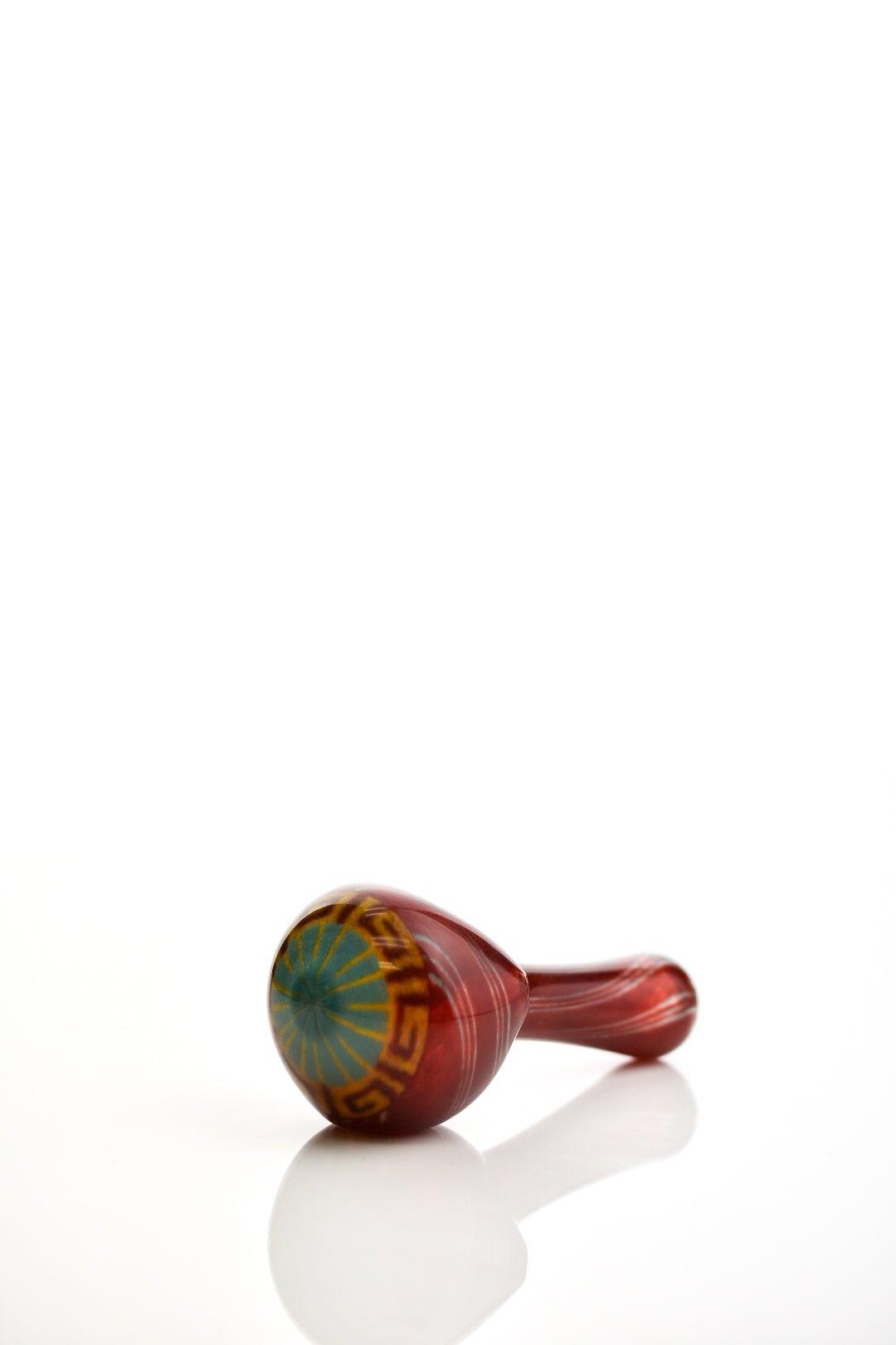 Hoffman Glass mini Caesar Red - Smoke Spot Smoke Shop