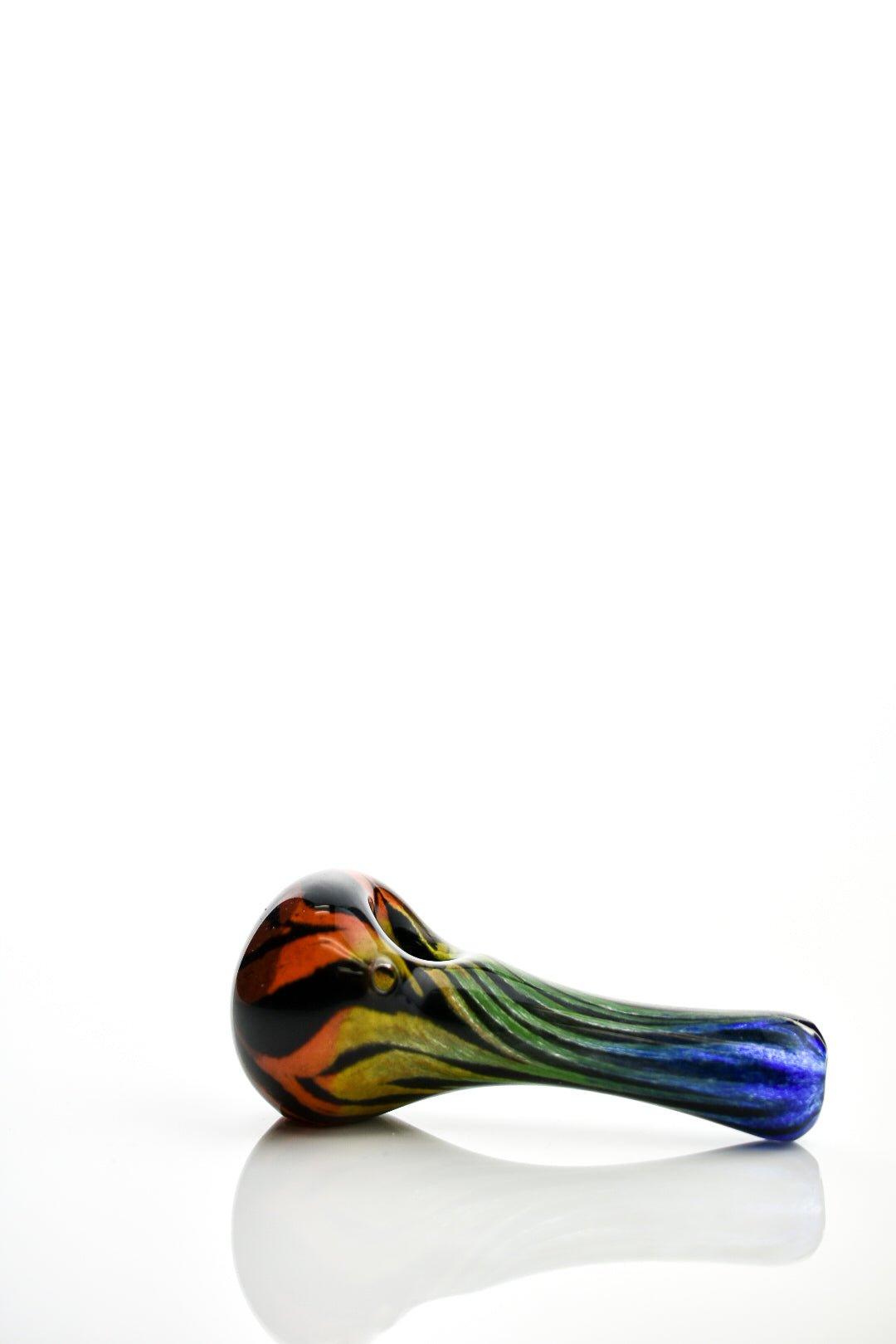 Hoffman glass Rainbow Zebra - Smoke Spot Smoke Shop