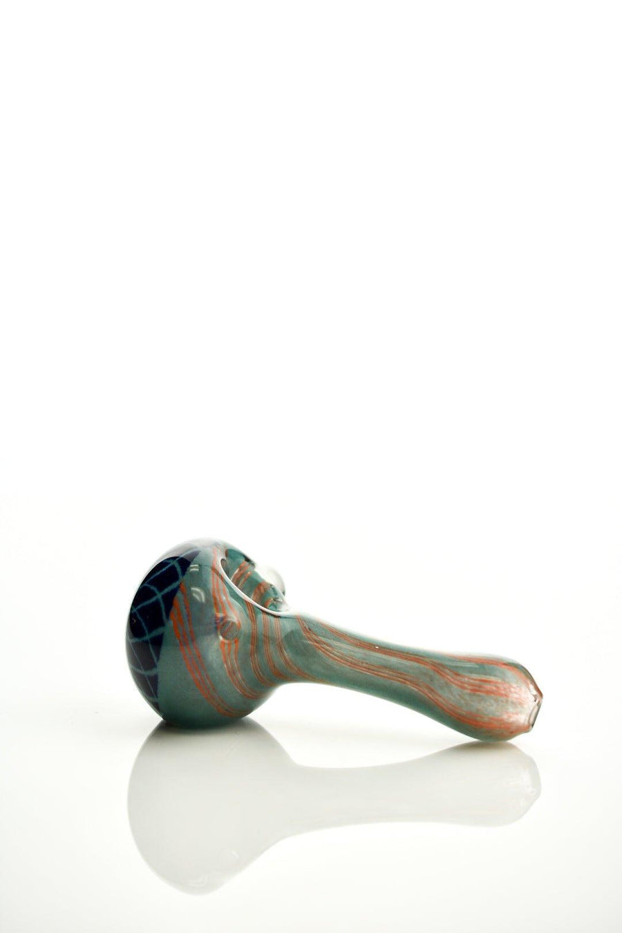 Hoffman glass Reticello Dark Blue
