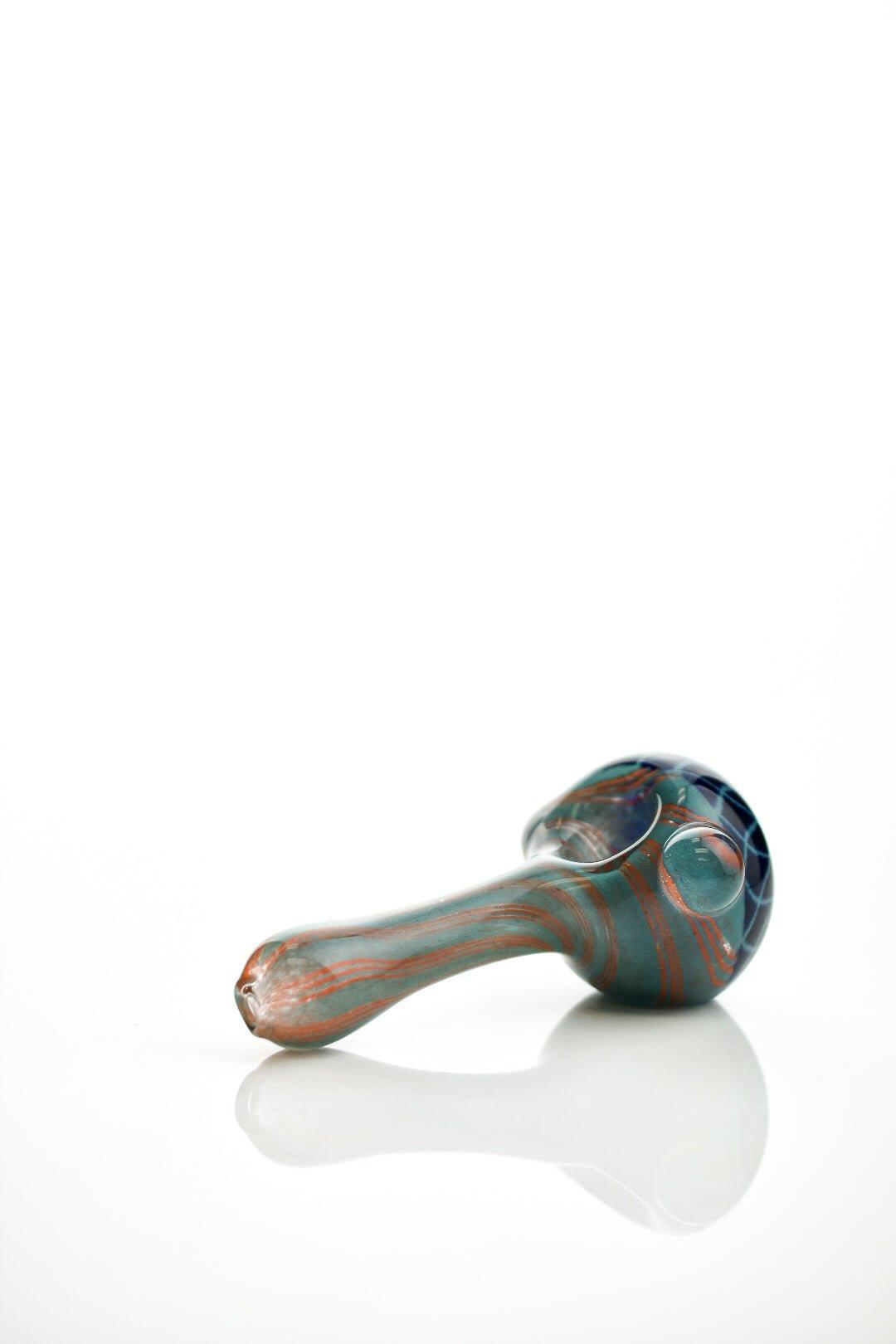 Hoffman glass Reticello Dark Blue - Smoke Spot Smoke Shop