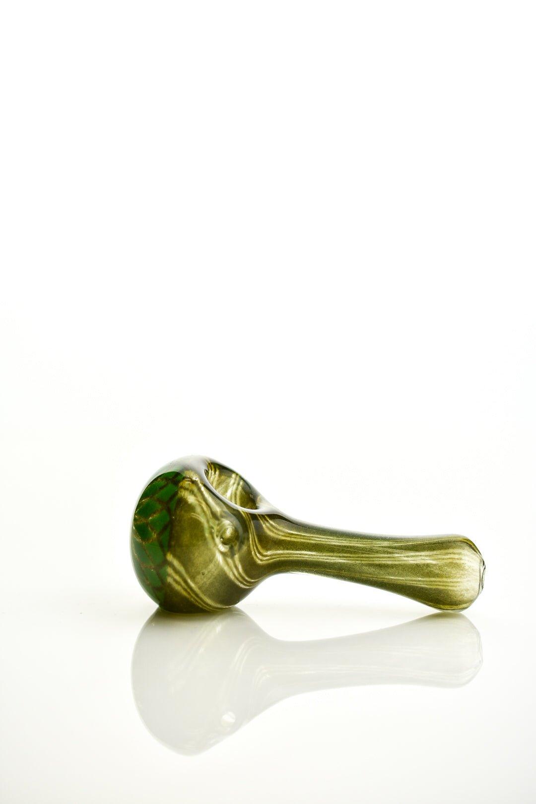 Hoffman Glass Reticello Green - Smoke Spot Smoke Shop