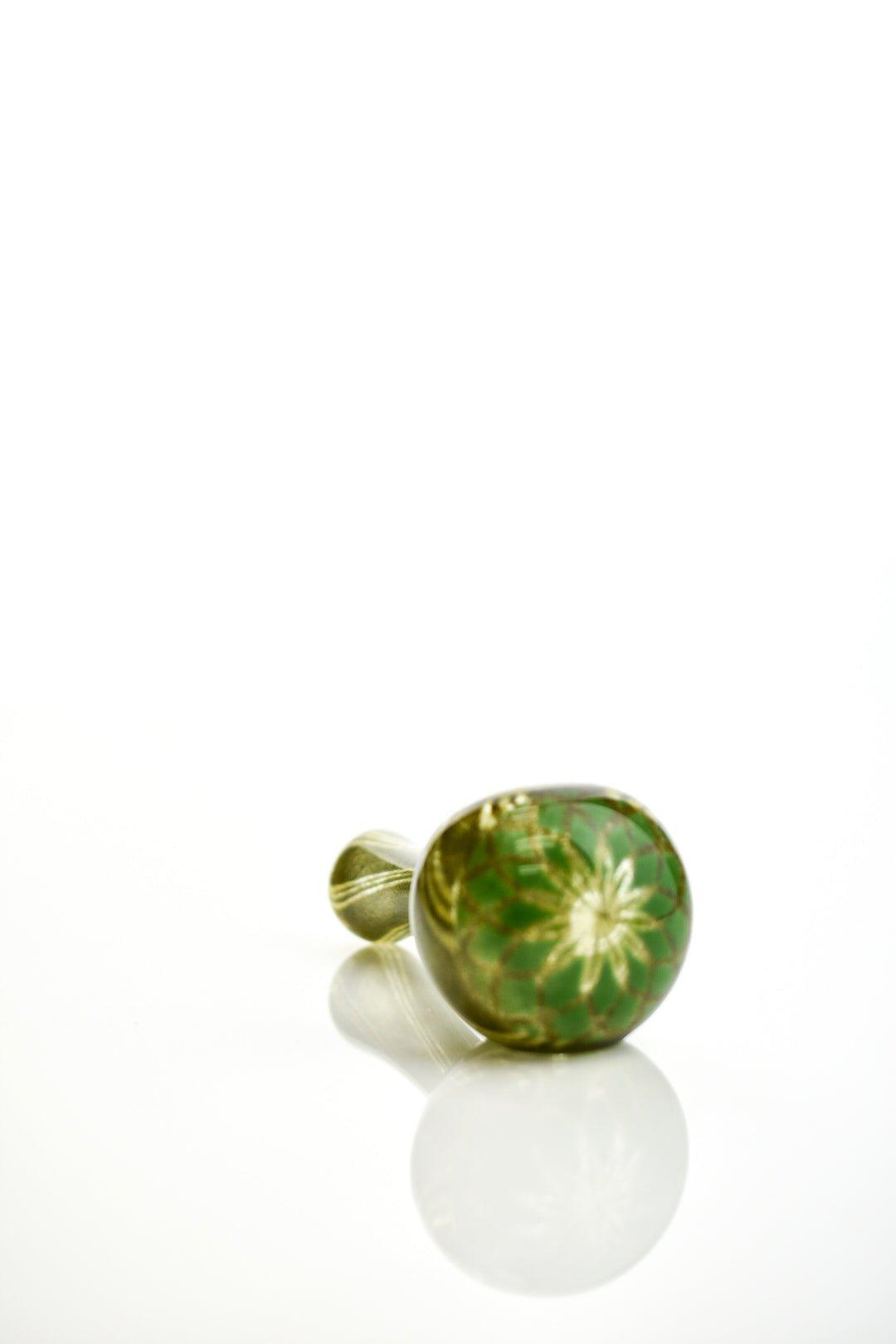 Hoffman Glass Reticello Green - Smoke Spot Smoke Shop