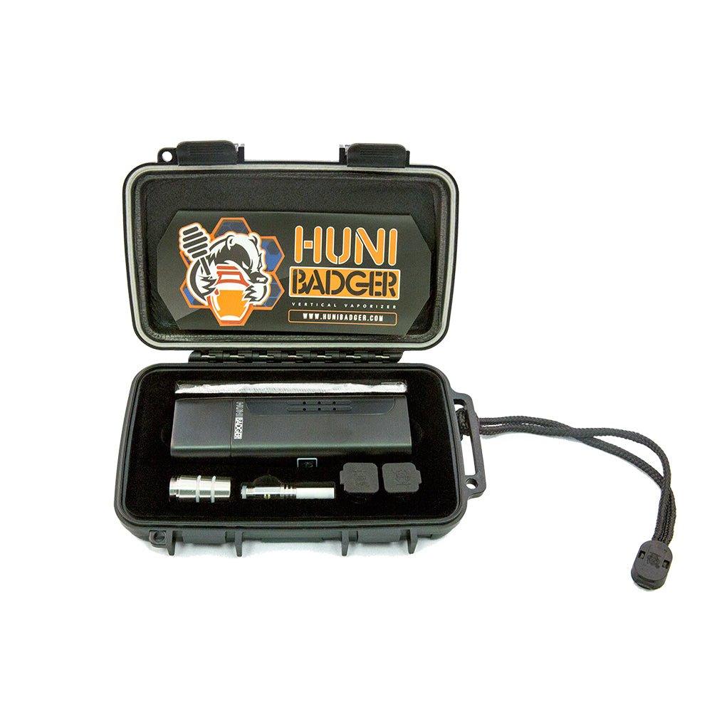Huni Badger Kit portable dab rig OG Black - Smoke Spot Smoke Shop