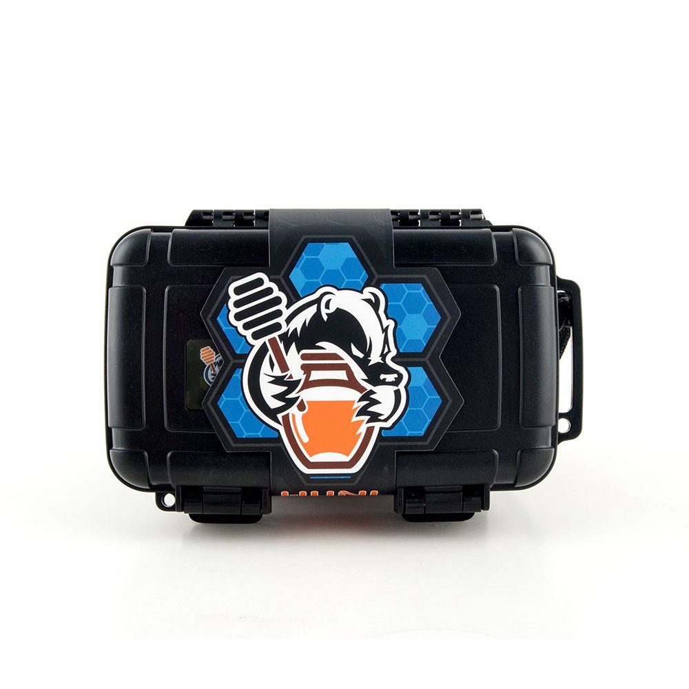 Huni Badger Kit portable dab rig Royal Blue - Smoke Spot Smoke Shop