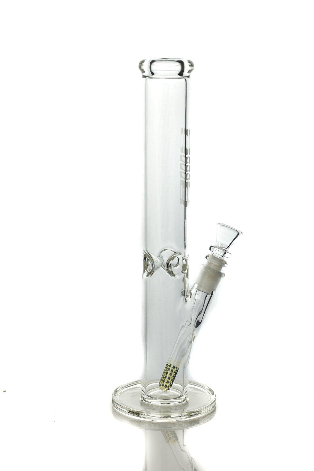 ILL Glass Straight 50 - Large 15" Honey colored Downstemp - Smoke Spot Smoke Shop