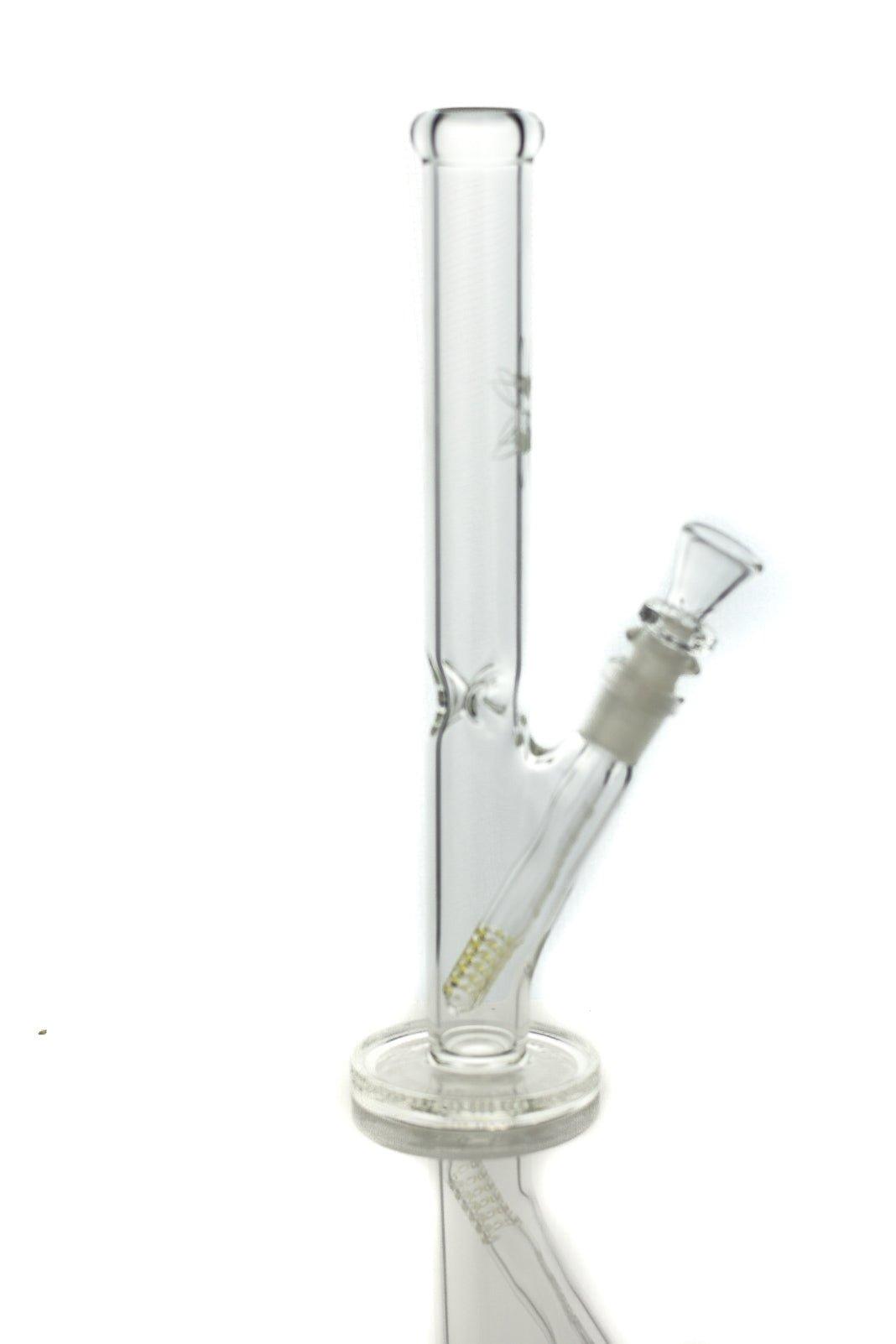 ILL Glass Straight Slim - Special 12" Yellow Downstemp - Smoke Spot Smoke Shop