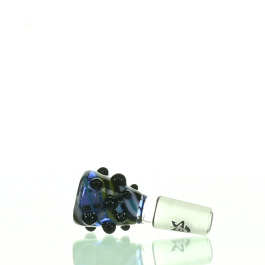INFERNO GLASS WORKED 14MM BOWL PIECE 101 - SSSS
