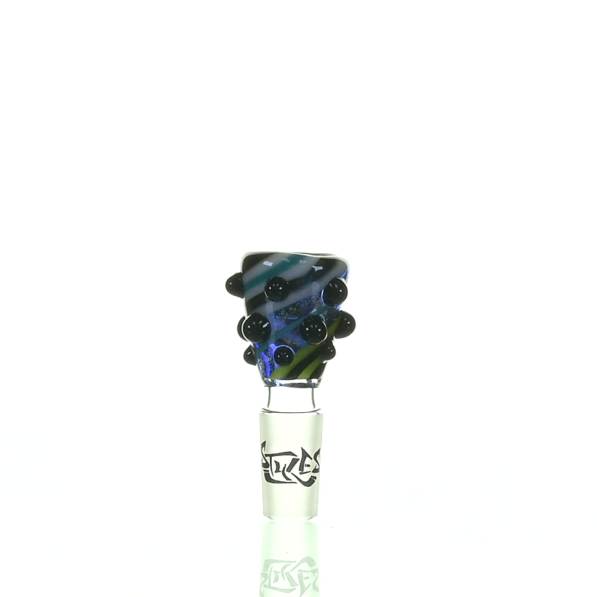 INFERNO GLASS WORKED 14MM BOWL PIECE 101