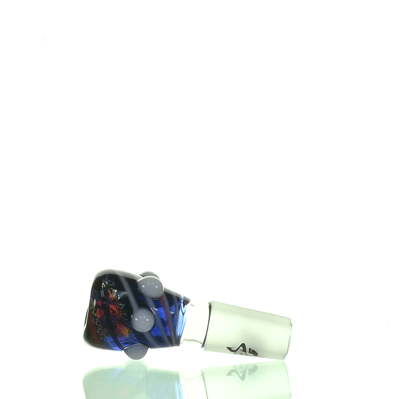 INFERNO GLASS WORKED 14MM BOWL PIECE 102 - SSSS