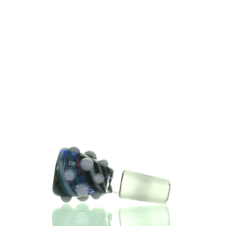 INFERNO GLASS WORKED 14MM BOWL PIECE 110 - SSSS
