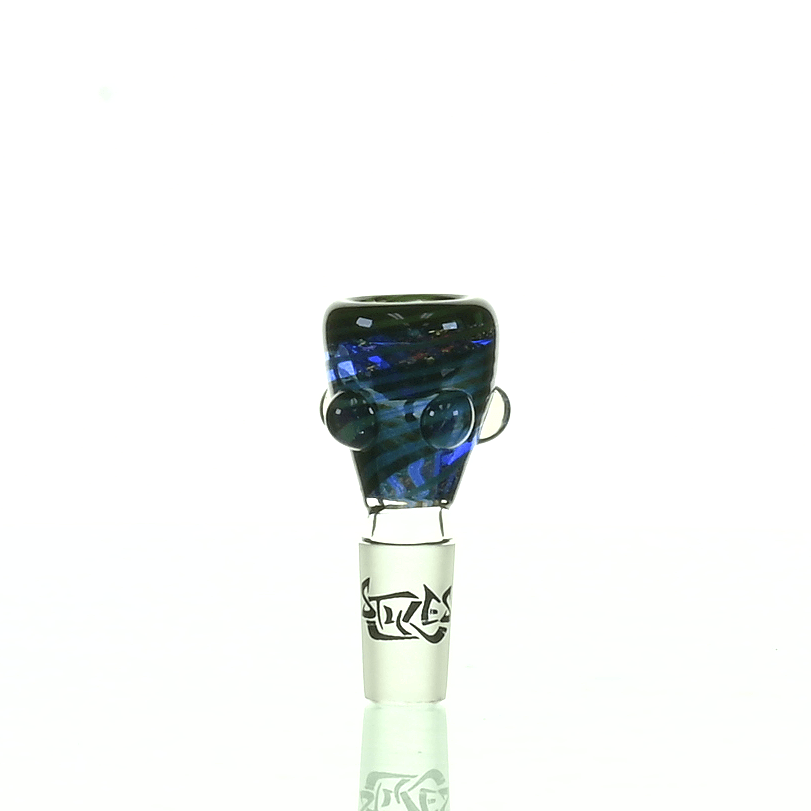 INFERNO GLASS WORKED 14MM BOWL PIECE 117
