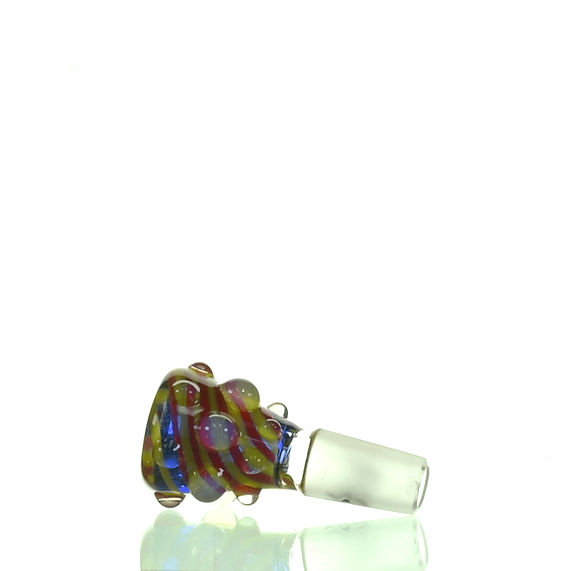 INFERNO GLASS WORKED 14MM BOWL PIECE 119 - SSSS