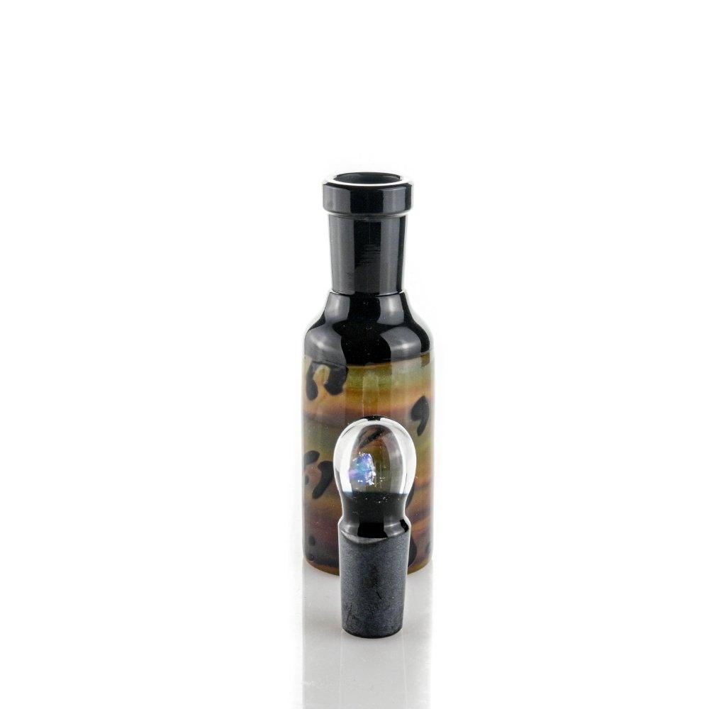 Side view of ISO Jar by Dustin Cow Series 103 for dab cleaning station