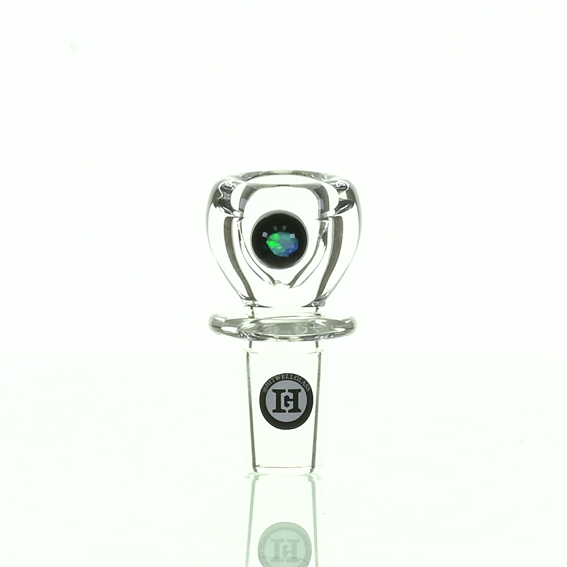 JOE MADIGAN 18MM Clear Bowl with Opal Accent - Premium Glass Accessory