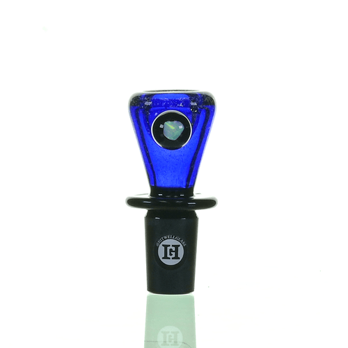 JOE MADIGAN 18MM DICHRO BOWL W/OPAL AND BLACK JOINT #1