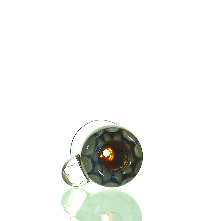 Side View of JOE MADIGAN 18MM Honeycomb Bowl - Durable Glass Design