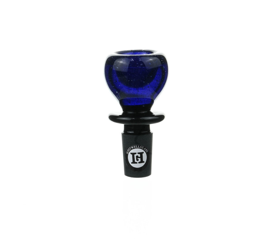 Joe Madigan Dark Blue Round Bowl 14 mm - Premium Glass Accessory
