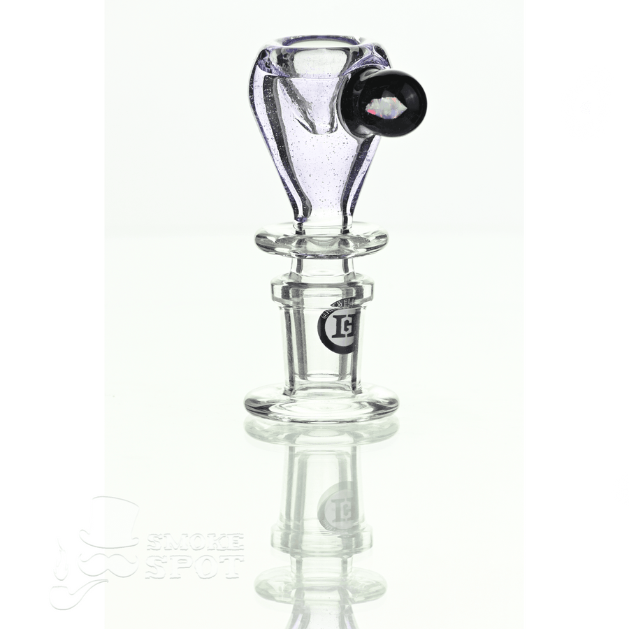 Joe Madigan Dry Herb Slide 14 mm with Dicro Green Fumed