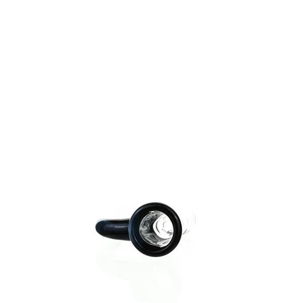 Close-up of Joe Madigan Hook Full Color Cobalt Glass Slide - Premium Dry Herb Accessory